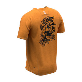 LEATT Cyklistický dres s krátkym rukávom - MTB ALLMOUNTAIN 2.0 JUNIOR - hnedá