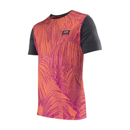 LEATT Cyklistické tričko s krátkym rukávom - PREMIUM - červená