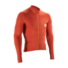 LEATT Cyklistický dres s dlhým rukávom letný - MTB ENDURANCE 4.0 - červená