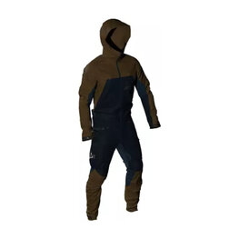 LEATT Cyklistická kombinéza - MONO SUIT MTB HYDRADRI 5.0 - hnedá/čierna