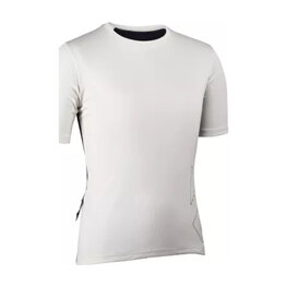 LEATT Cyklistický dres s krátkym rukávom - MTB TRAIL 2.0 W - biela/čierna