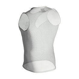 LEATT Cyklistické tričko bez rukávov - BASE - biela