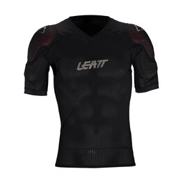 LEATT chránič na chrbát a hrudník - SHOULDER TEE 3DF AIRFIT LITE EVO - čierna