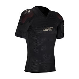 LEATT chránič na chrbát a hrudník - SHOULDER TEE 3DF AIRFIT LITE EVO - čierna