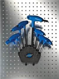PARK TOOL sada kľúčov - SET T-ALLEN WRENCH  PT-PH-1-2 - modrá/čierna