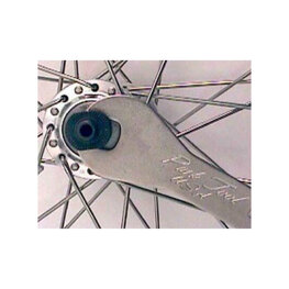 PARK TOOL kónusový kľúč - CONE WRENCH 17/18 mm PT-DCW-3C - strieborná