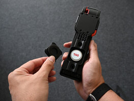 TRELOCK zámok na bicykel - TRIGO FS 380/100 +HOLDER X-PRESS - čierna