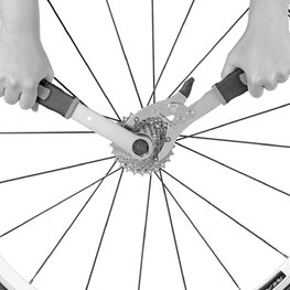 SUPER B kliešte - CHAIN WHIP PLIERS TB-FW40 - strieborná/čierna