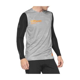 100% SPEEDLAB Cyklistický dres bez rukávov - R-CORE CONCEPT - šedá