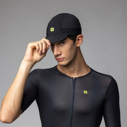 ALÉ Cyklistická čiapka - SUNNY CAP - čierna