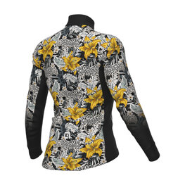 ALÉ Cyklistický dres s dlhým rukávom zimný - HIBISCUS PR-R - viacfarebná