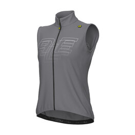 ALÉ Cyklistická vesta - SAUVAGE PR-E - strieborná/svetlo modrá