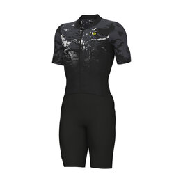 ALÉ Cyklistická kombinéza - R-EV1 HIVE 2.0 - šedá/biela/čierna