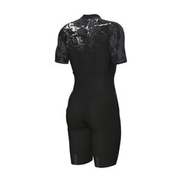 ALÉ Cyklistická kombinéza - R-EV1 HIVE 2.0 - šedá/biela/čierna