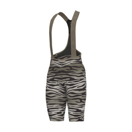 ALÉ Cyklistické nohavice krátke s trakmi - PR-E SAUVAGE - šedá