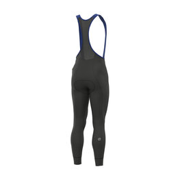 ALÉ Cyklistické nohavice dlhé s trakmi - KLIMATIK K-TOUR - čierna