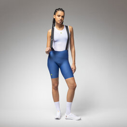 ALÉ Cyklistické nohavice krátke s trakmi - VOLTAGE R-EV1 - modrá