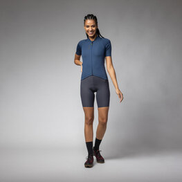 ALÉ Cyklistický dres s krátkym rukávom - COLOR BLOCK OFF ROAD PRAGMA - modrá