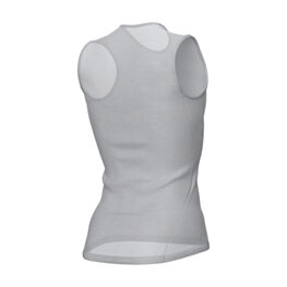 ALÉ Cyklistické tričko bez rukávov - STEAM INTIMO - biela