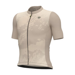 ALÉ Cyklistický dres s krátkym rukávom - KRAKATOA OFF ROAD-GRAVEL - ivory