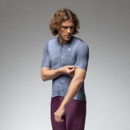 ALÉ Cyklistický dres s krátkym rukávom - KRAKATOA OFF ROAD - GRAVEL - šedá