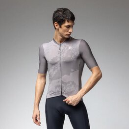 ALÉ Cyklistický dres s krátkym rukávom - KRAKATOA OFF ROAD - GRAVEL - hnedá