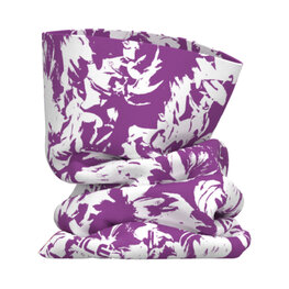 ALÉ Cyklistický nákrčník - ESSENZA - fialová/biela