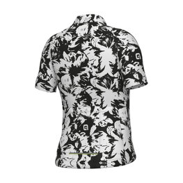 ALÉ Cyklistický dres s krátkym rukávom - ESSENZA KID - čierna/biela