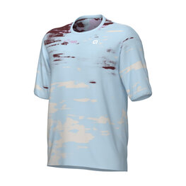 ALÉ Cyklistický dres s krátkym rukávom - RUGGED OFF ROAD - modrá