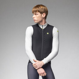 ALÉ Cyklistická vesta - PR-E THERMO 2.0 - čierna