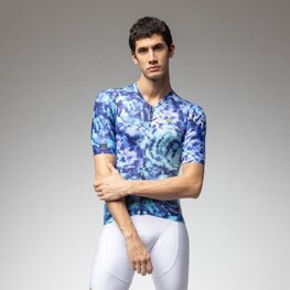 ALÉ Cyklistický dres s krátkym rukávom - PR-E CLOROFILLA - viacfarebná