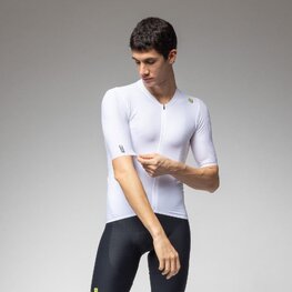 ALÉ Cyklistický dres s krátkym rukávom - R-EV1 SPRINTER 2.0 - biela