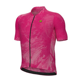 ALÉ Cyklistický dres s krátkym rukávom - FAN PR-E - červená
