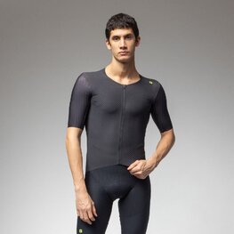 ALÉ Cyklistický dres s krátkym rukávom - R-EV1 EAGLE - čierna