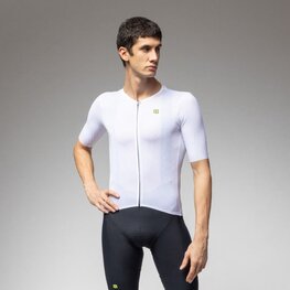 ALÉ Cyklistický dres s krátkym rukávom - EARTHY STYLE 2.0 PR-E - biela