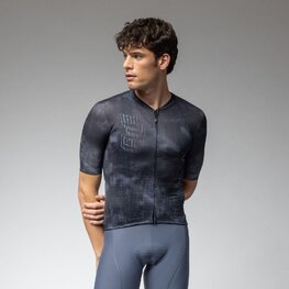 ALÉ Cyklistický dres s krátkym rukávom - FOLLOW ME 2.0 PR-E - čierna