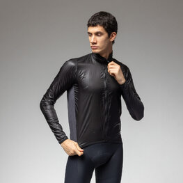 ALÉ vodeodolná bunda - GUSCIO LIGHT PACK 2.0 - čierna