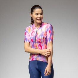 ALÉ Cyklistický dres s krátkym rukávom - JARDIN 2.0 PR-E - viacfarebná