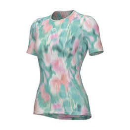 ALÉ Cyklistické tričko s krátkym rukávom - INTIMO JARDIN 2.0 - svetlo zelená