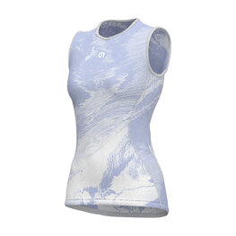 ALÉ Cyklistické tričko bez rukávov - INTIMO FAN - svetlo modrá