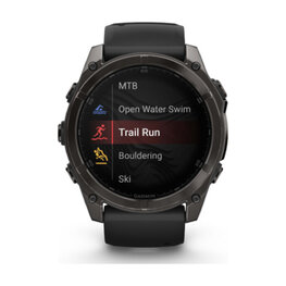 GARMIN smart hodinky - FENIX 8 AMOLED SAPPHIRE 51 mm - čierna