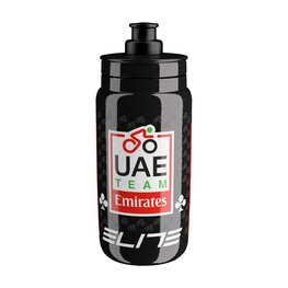 ELITE Cyklistická fľaša na vodu - FLY UAE TEAM EMIRATES 550 ML 2026 - čierna