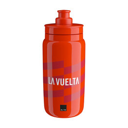 ELITE Cyklistická fľaša na vodu - FLY VUELTA ICONIC RED 550 ML 2026 - červená