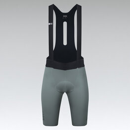 GOBIK Cyklistické nohavice krátke s trakmi - X - zelená