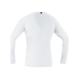 GORE Cyklistické tričko s dlhým rukávom - BASE LAYER - biela