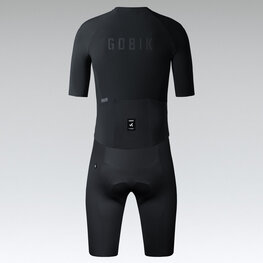 GOBIK Cyklistická kombinéza - HUDSON SOLID - čierna