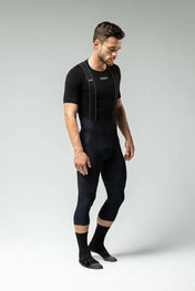 GOBIK Cyklistické ponožky klasické - DEEP WINTER MERINO - čierna