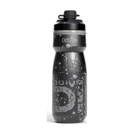 CAMELBAK Cyklistická fľaša na vodu - PODIUM DIRT SERIES CHILL 0,62l - čierna/šedá