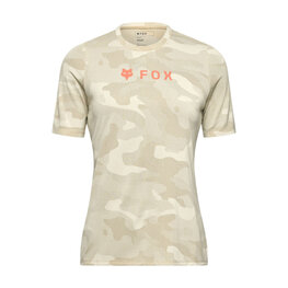 FOX Cyklistický dres s krátkym rukávom - W RANGER - béžová