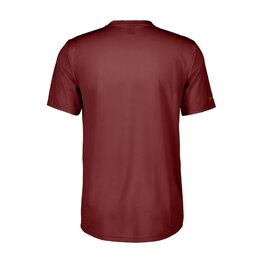 SCOTT Cyklistický dres s krátkym rukávom - TRAIL FLOW ZIP W - červená